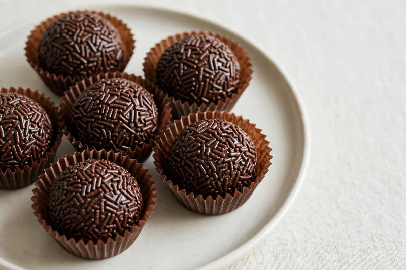 Brigadeiros brésiliens au chocolat