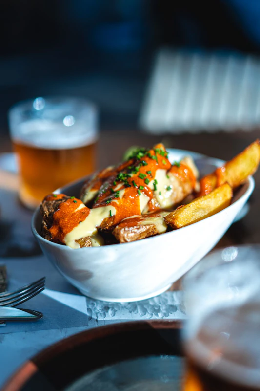 Quebec Poutine with Cheese Curds