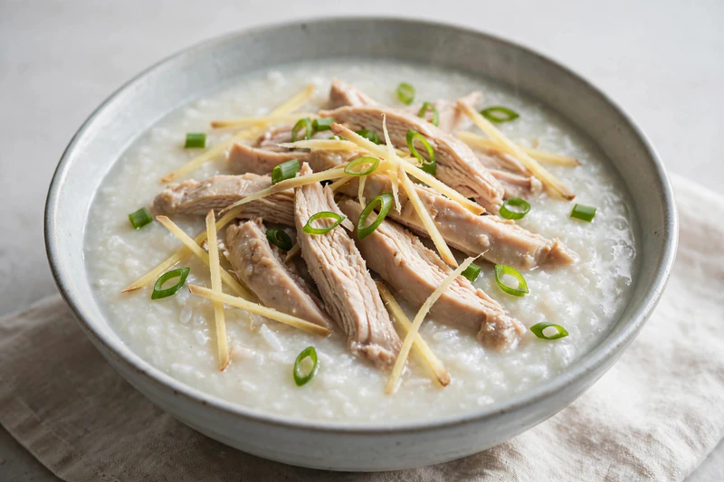 Chicken and Ginger Congee