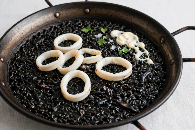 Arroz negro espagnol aux calmars