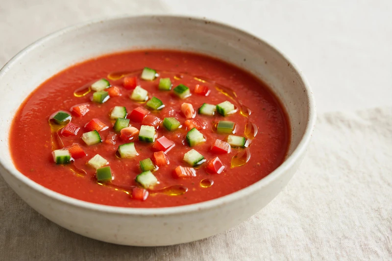 Gaspacho andalou au concombre