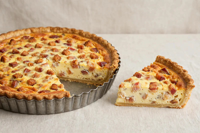 Quiche lorraine aux lardons