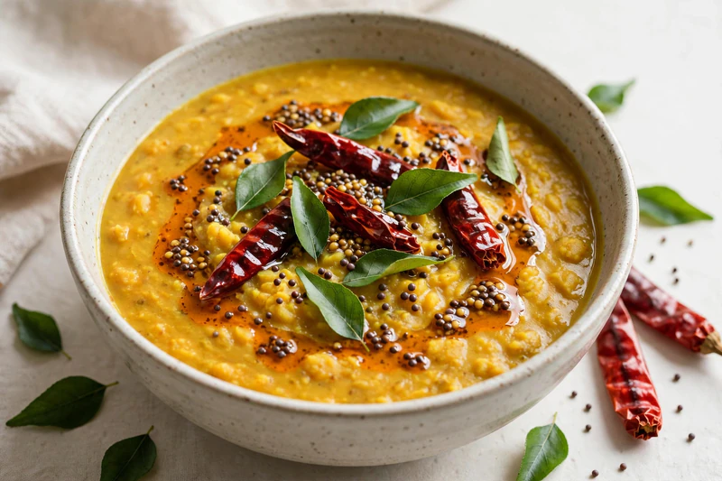 Dal tadka aux lentilles corail