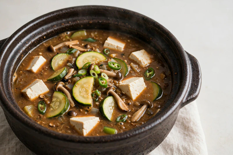 Ragoût coréen au doenjang et tofu