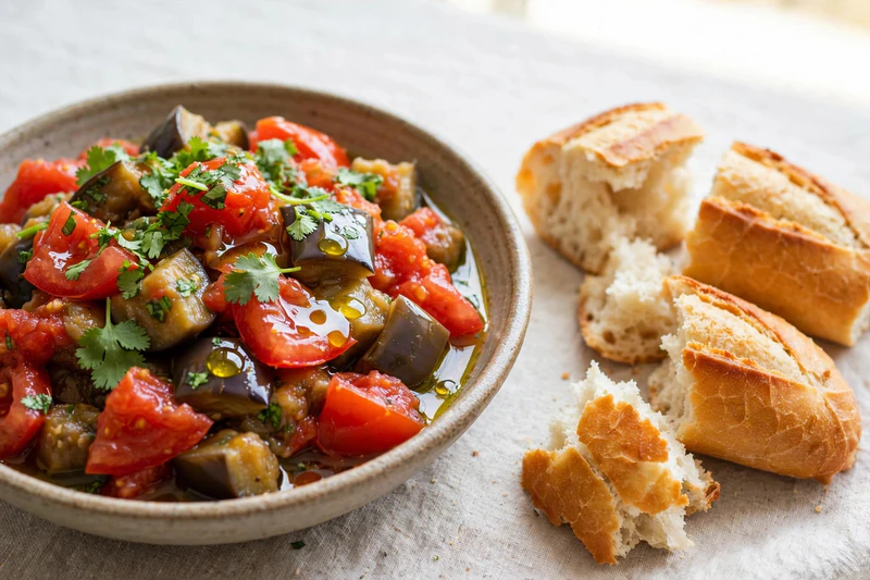 Zaalouk d’aubergines et tomates