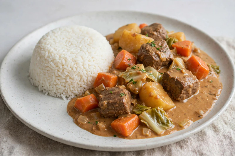 Malian Peanut Butter Beef Stew