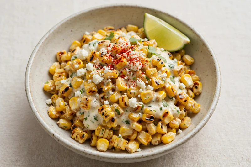 Salade de maïs façon elote