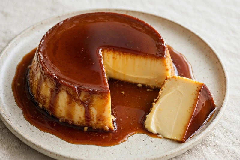 Flan mexicain à la cajeta