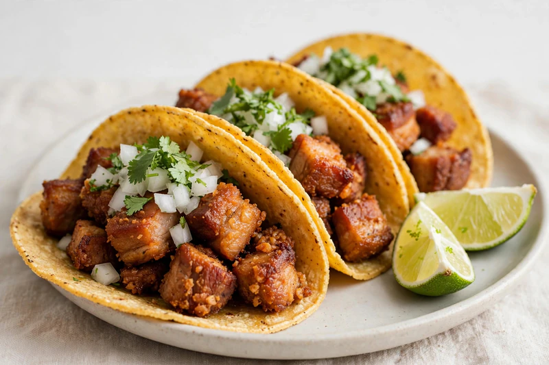 Tacos de carnitas au porc