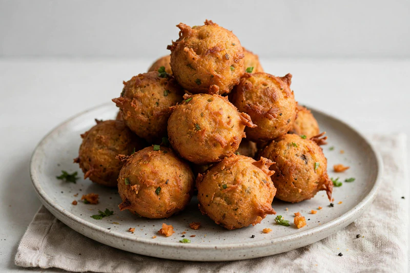 Nigerian Akara Black-Eyed Pea Fritters