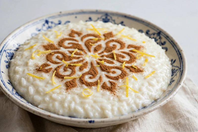 Arroz doce portugais au citron et cannelle