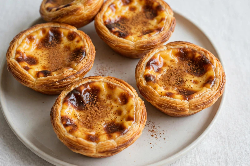 Pastéis de nata portugais à la cannelle