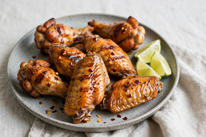 Ailes de poulet à l'érable et au chipotle
