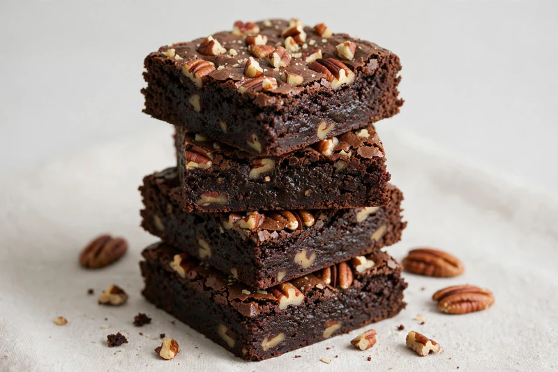 Brownies au chocolat et aux pacanes