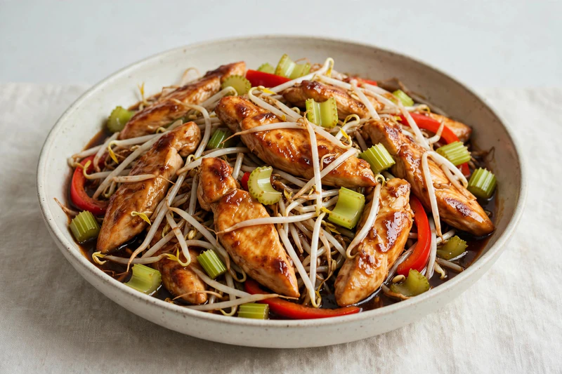 Chop suey au poulet à la québécoise