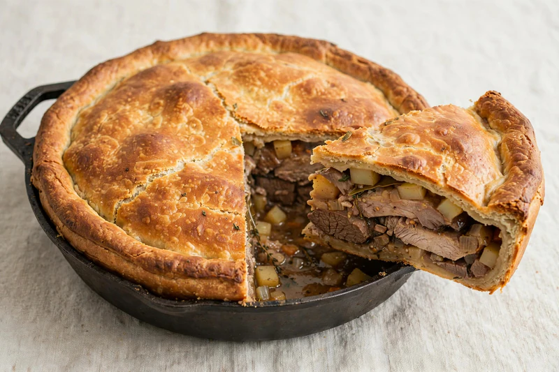 Lac-Saint-Jean Layered Meat Pie