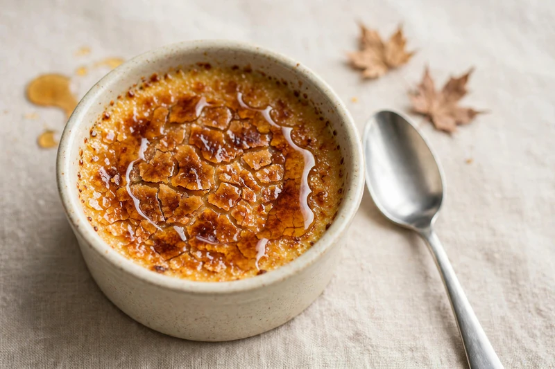 Crème brûlée à l'érable