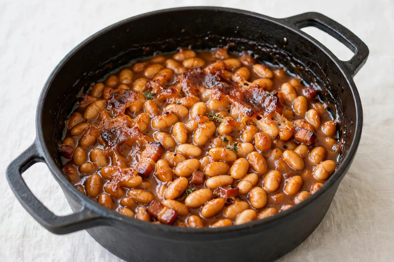 Fèves au lard à l’érable