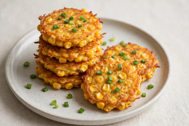 Galettes de maïs sucré