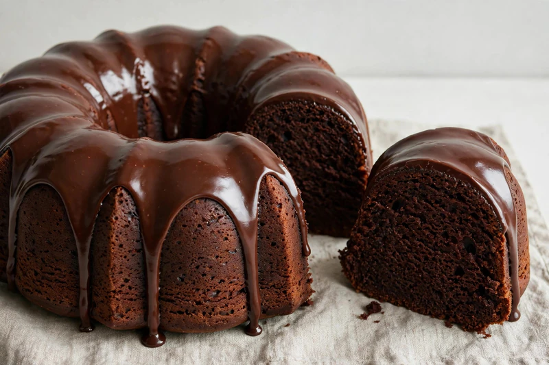 Gâteau au chocolat et à la bière noire