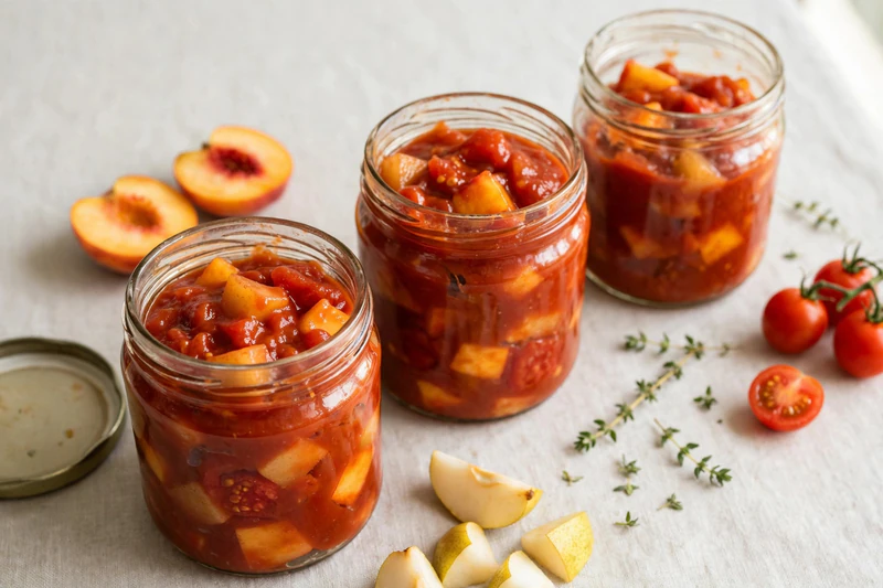 Ketchup aux fruits maison
