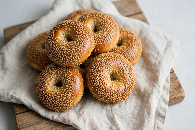 Bagels de Montréal au sésame