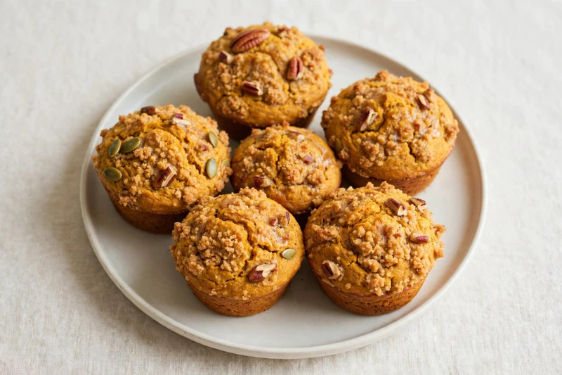 Muffins à la citrouille, à l’érable et aux épices