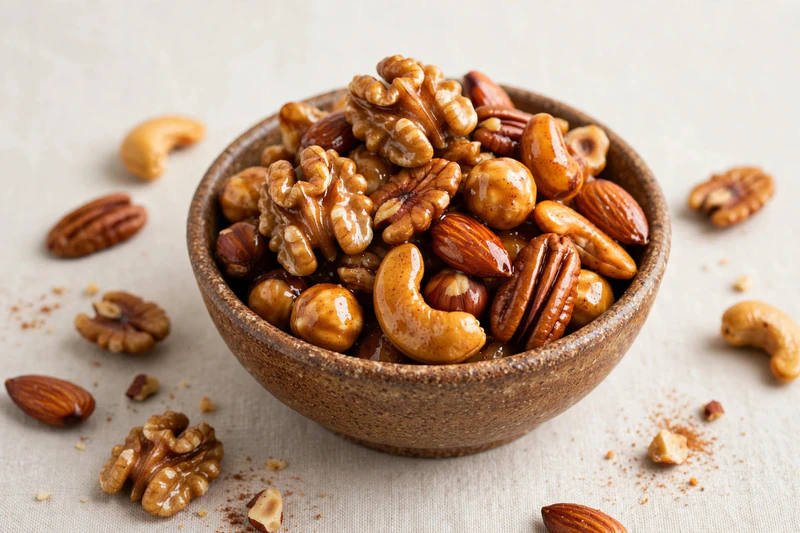 Maple Roasted Nuts