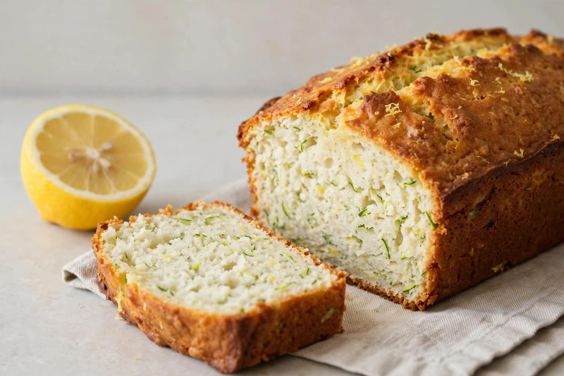 Pain aux courgettes et au citron