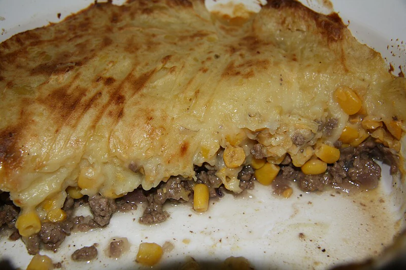 Pâté chinois au bœuf et maïs