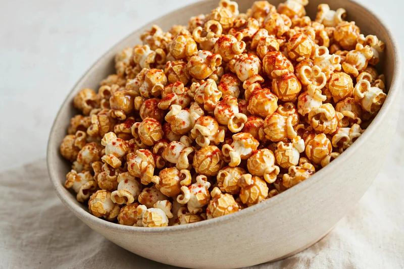 Spicy Maple Popcorn