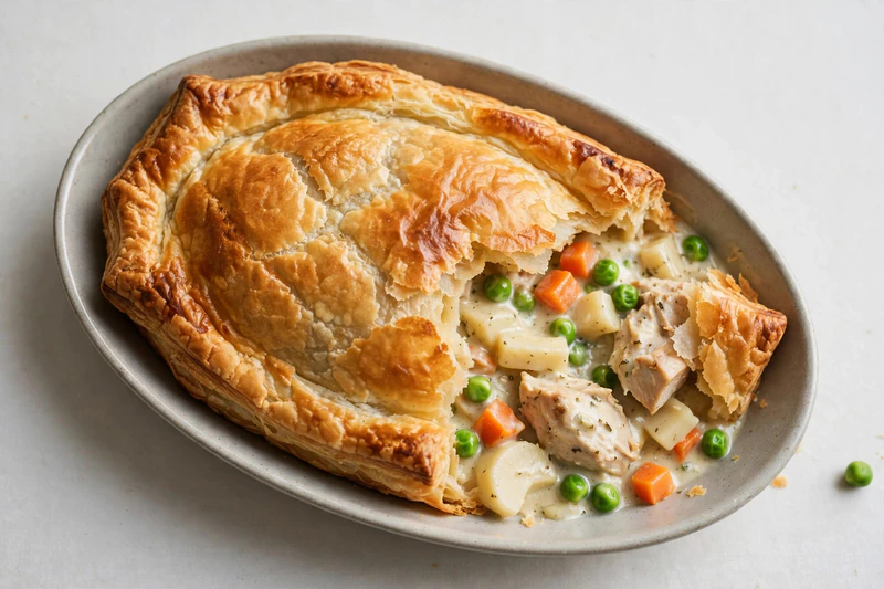 Chicken Pot Pie with Autumn Vegetables