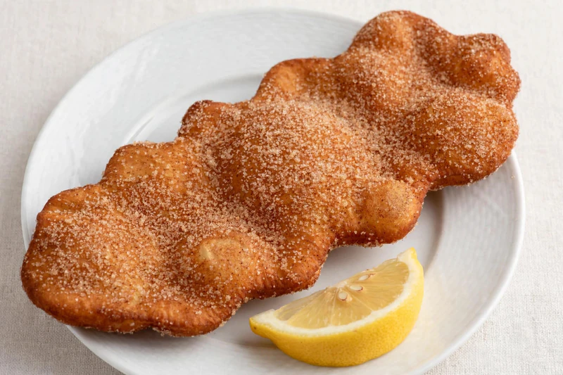 Homemade Cinnamon Beaver Tail Pastry