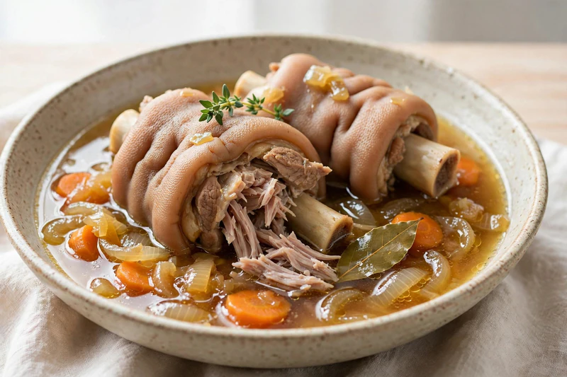 Ragoût de pattes de porc à la québécoise