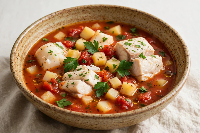 Soupe de poissons de la Gaspésie
