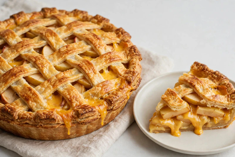 Apple and Cheddar Pie