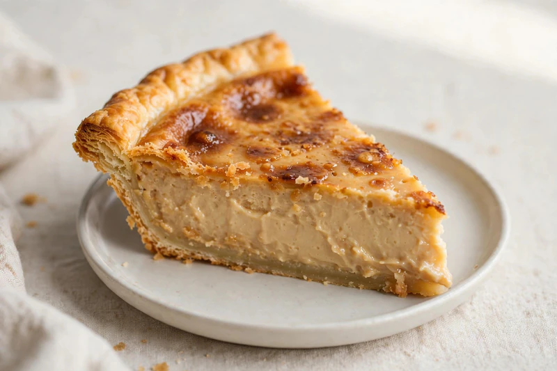 Tarte au sucre à la crème