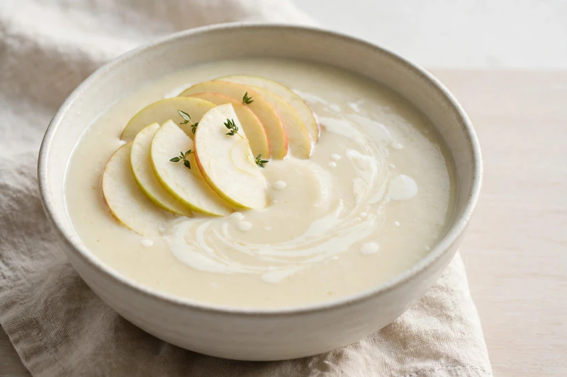 Velouté de panais aux pommes